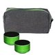 aerial view a green xl g line hockey puck bluetooth speaker set, image 1 of 2