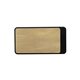 aerial view a gold ul metallic high density swift wireless power bank, image 1 of 2