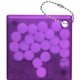 aerial view a purple square mint keyring, image 1 of 2