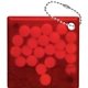aerial view a red square mint keyring, image 1 of 2