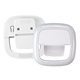 aerial view a white clip on selfie light, image 1 of 4