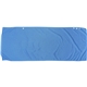 aerial view a blue multi functional cooling dry cloth, image 1 of 2