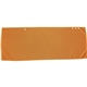 aerial view a orange multi functional cooling dry cloth, image 1 of 2