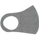 aerial view a grey dome fabric face mask, image 1 of 2