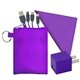 aerial view a purple tall stretchy techie kit, image 1 of 2
