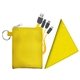 aerial view a yellow tall stretchy cloth cable set, image 1 of 2