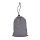 aerial view a black/grey lightweight portable basecamp nylon hammock, image 1 of 7