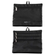 aerial view a black aeroloft(r) 4- pocket zip organizer, image 1 of 2