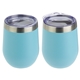 aerial view a aqua senso(r) classic 10 oz vacuum insulated stainless steel wine tumbler, image 1 of 3