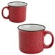 aerial view a red forge 15 oz ceramic mug, image 1 of 2