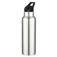 a silver colson 20 oz vacuum insulated water bottle w / straw lid