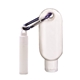 aerial view a group of 1.9 oz spf 30 sunscreen with carabiner and spf 15 lip balm in white tube with hook cap, image 3 of 12