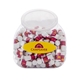 aerial view a group of 200 natural lip moisturizers in mini tube with tub display, image 1 of 2