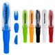 a group of on - the - go cutlery set