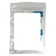 aerial view a clear beach necessities kit - bag, image 1 of 3
