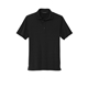 aerial view a deep black mercer+mettle(r) stretch jersey polo, image 1 of 6