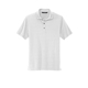aerial view a white mercer+mettle(r) stretch jersey polo, image 1 of 6