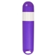 aerial view a translucent purple/white portable spf30 sunscreen spf15 lip protection combo, image 1 of 2