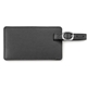 aerial view a black neoskin(r) luggage tag, image 1 of 4