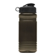 aerial view a smoke bottle & frost infuser basket & black lid groove 20 oz tritan(tm) infuser bottle with flip lid and tritan(tm) infuser, image 1 of 2