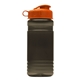 a smoke bottle & frost infuser basket & orange lid groove 20 oz tritan(tm) infuser bottle with flip lid and tritan(tm) infuser