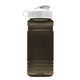 a smoke bottle & frost infuser basket & white lid groove 20 oz tritan(tm) infuser bottle with flip lid and tritan(tm) infuser
