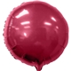 a maroon red 17 round helium saver xtralife(r) foil balloons