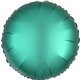 a jade green 17 round helium saver xtralife(r) foil balloons