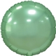 a jade green 17 round helium saver xtralife(r) foil balloons