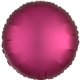 a pomegranate pink 17 round helium saver xtralife(r) foil balloons
