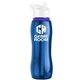 a blue bottle & white lid & violet accent collar slim grip - 25 oz tritan(tm) bottle with flip straw lid and accent collar
