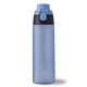 aerial view a blue pms 292 shot caller 700 ml / 24 oz tritantm bottle, image 1 of 2