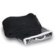 a black coral micro - plush fleece throw