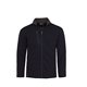 aerial view a black mens highlander bonded fleece jacket, image 1 of 2
