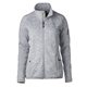 aerial view a heather stone ladies villa sweater fleece jacket, image 1 of 4