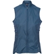 aerial view a ocean blue ladies windfall packable vest, image 1 of 2