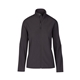 aerial view a charcoal ladies nexus soft shell jacket, image 1 of 2