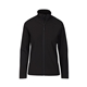 aerial view a black ladies nexus soft shell jacket, image 1 of 3