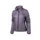 a charcoal ladies stratus puffer jacket