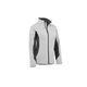 aerial view a glacier white ladies tiburon soft shell jacket, image 1 of 4