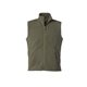 aerial view a moss green mens prairie fleece vest, image 1 of 2