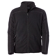 aerial view a black mens cayoneer fleece jacket, image 1 of 4