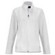 aerial view a white ladies cayoneer fleece jacket, image 1 of 2