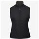 aerial view a black ladies adapt reversible vest, image 1 of 9