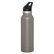 a gray colson 20 oz vacuum insulated water bottle w / straw lid