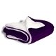 a plum sherpa micro mink sherpa blanket