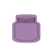 a purple jar or bottle jar opener