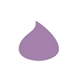 a purple water drop or flame jar opener