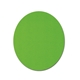 a lime green oval - shaped rubber jar opener