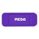 a purple privacy webcam cover